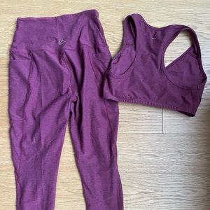 Beyond Yoga Spacedye with Pockets Legging & Bra Set